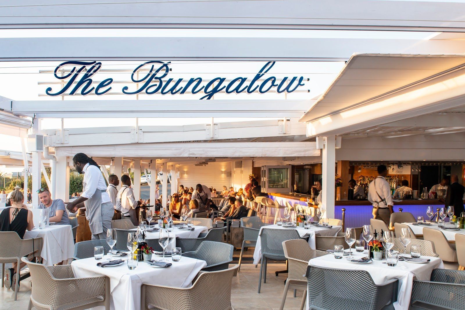 The Bungalow Cape Town bar interior