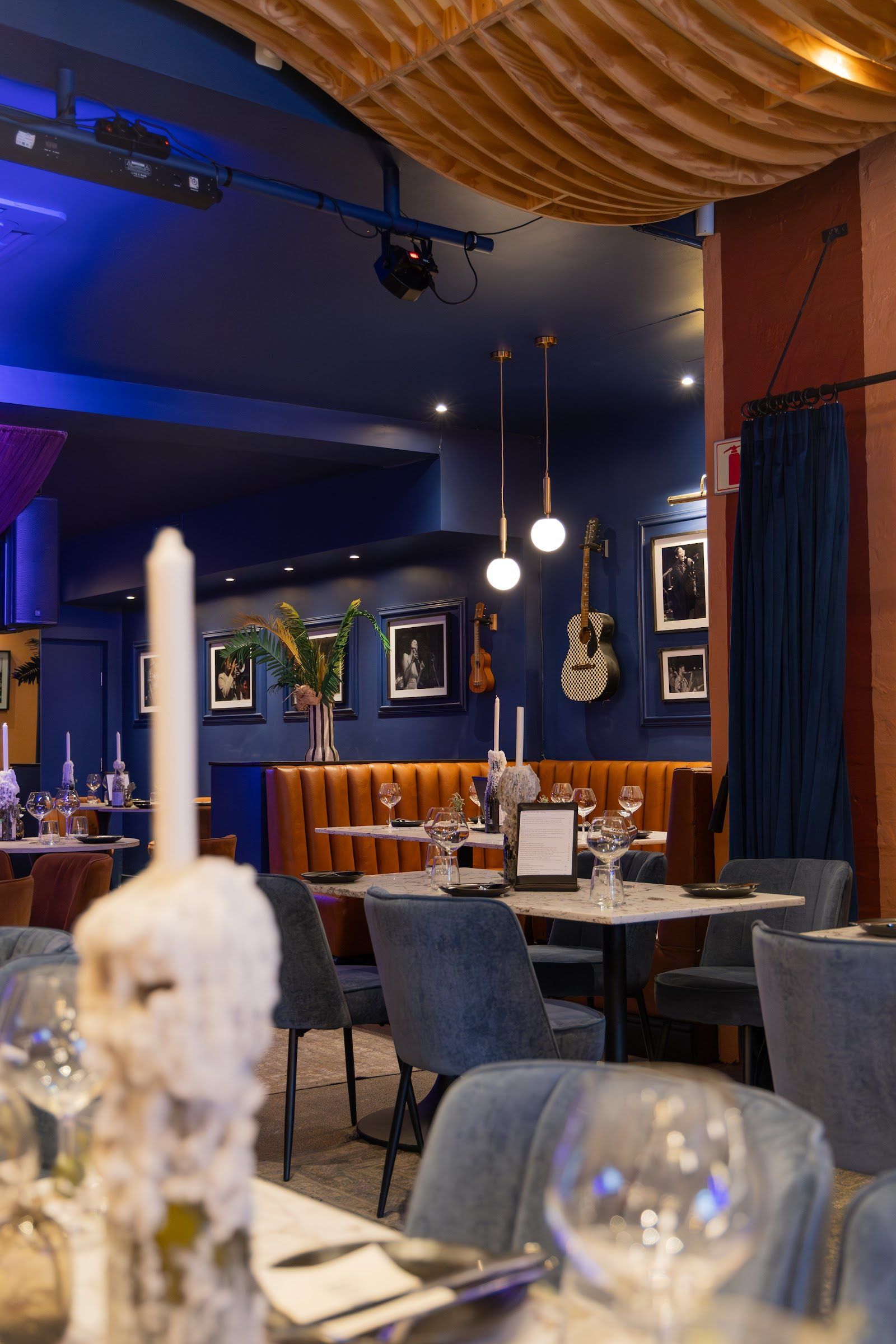 The Crypt Jazz Restaurant Cape Town bar interior