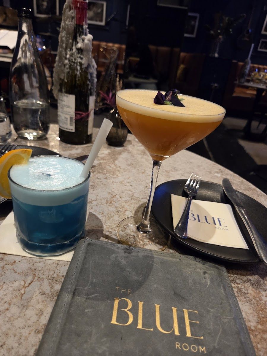 The Crypt Jazz Restaurant cocktail at the bar