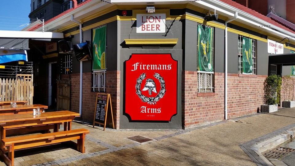 The Fireman's Arms Cape Town bar interior