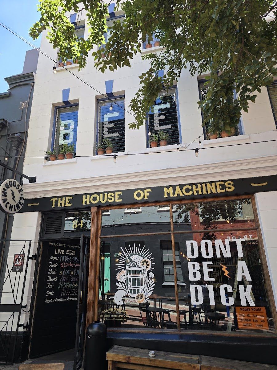 The House of Machines cocktail at the bar