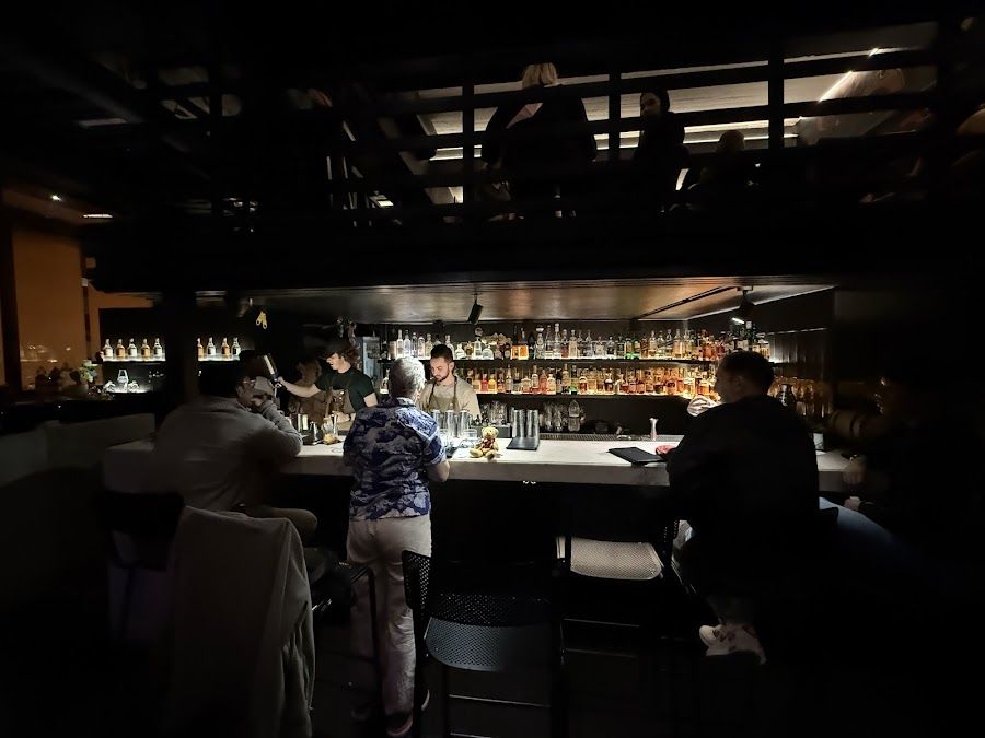 Marigold Cocktail Bar City Bowl atmosphere
