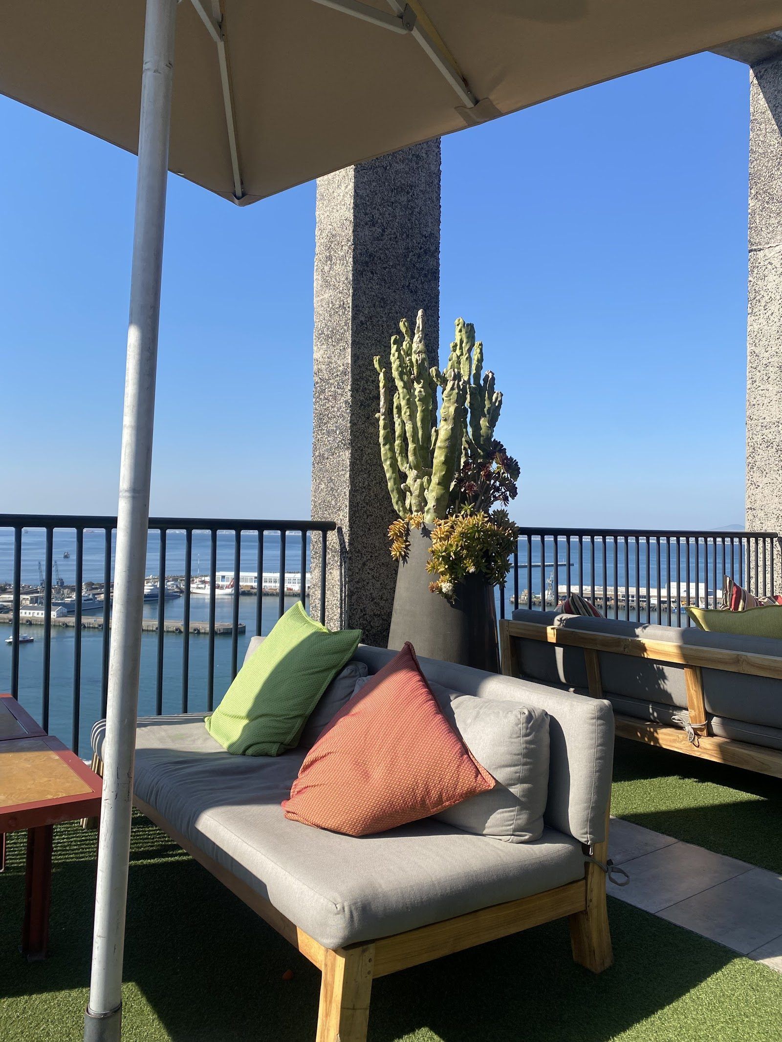 The Silo Rooftop Bar Cape Town bar interior