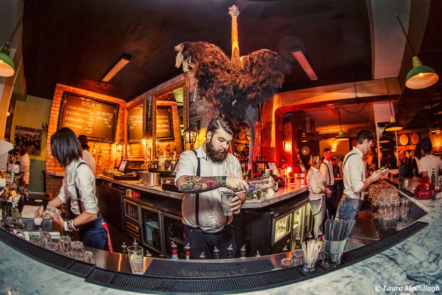 The Village Idiot Cape Town bar interior