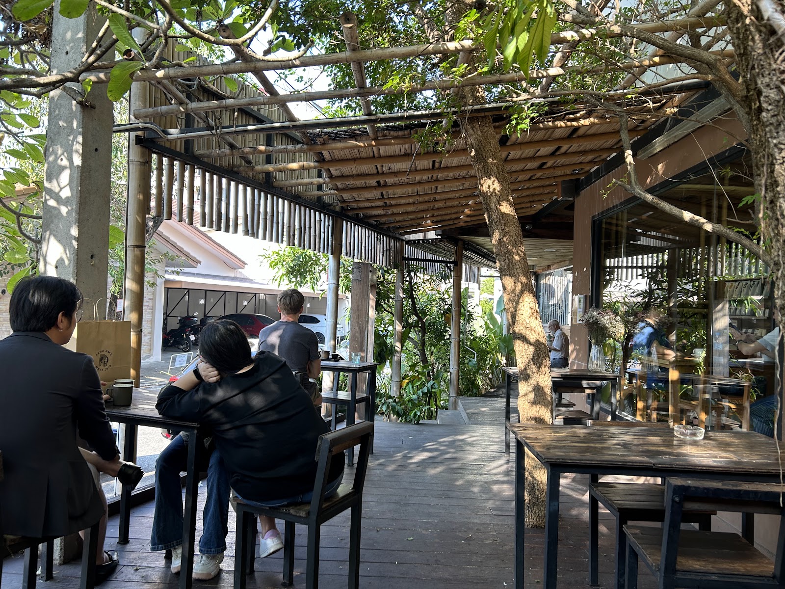 Akha Ama Coffee Chiang Mai bar interior