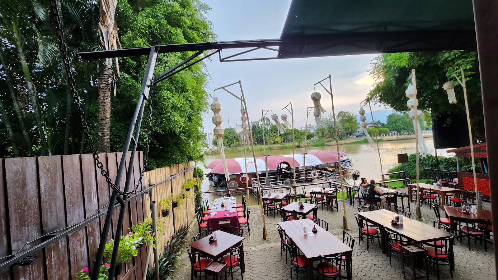 The Riverside Bar Chiang Mai bar interior
