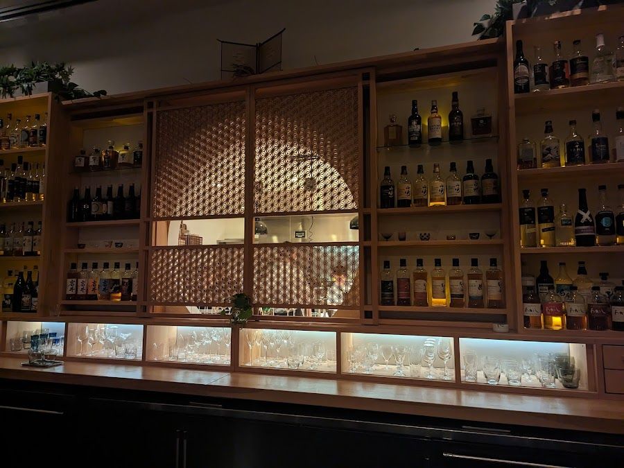 Kumiko cocktail at the bar