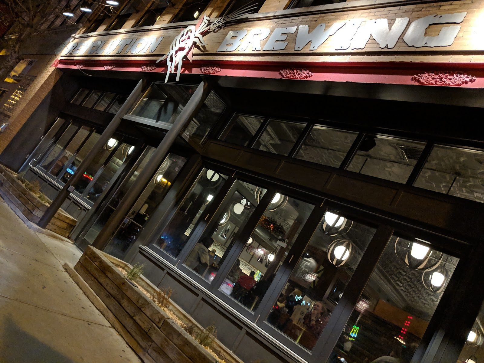Revolution Brewing Chicago bar interior