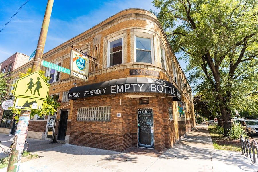 The Empty Bottle cocktail at the bar