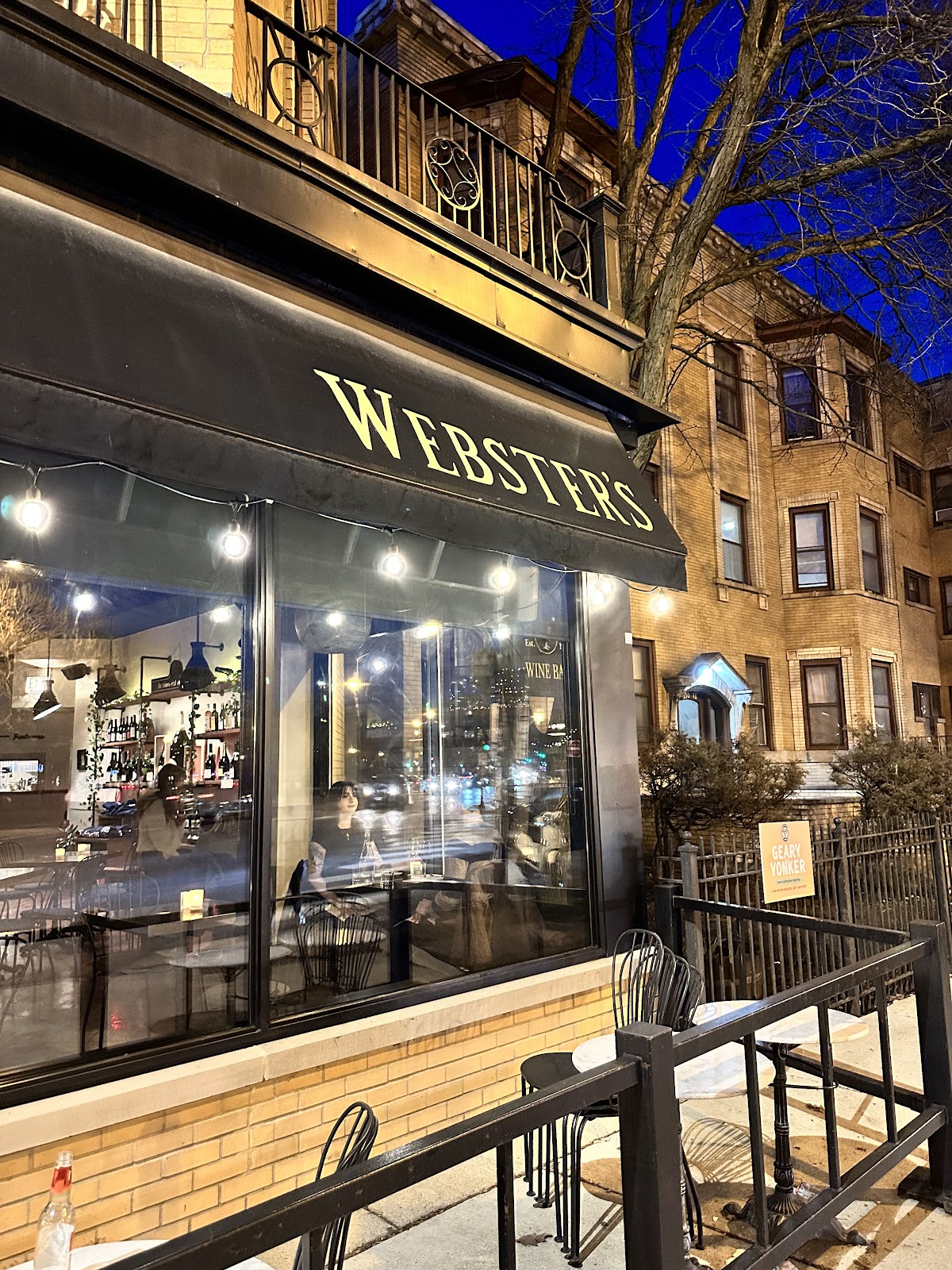 Webster's Wine Bar, Chicago