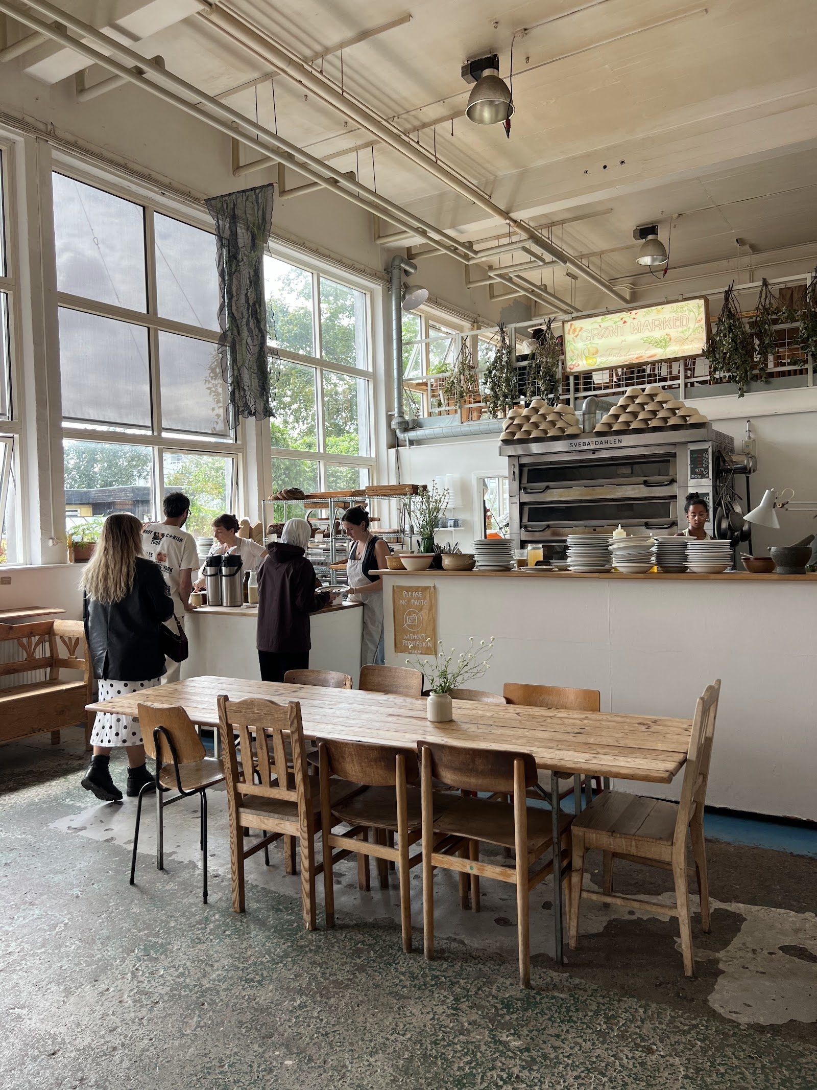 Lille Bakery Copenhagen bar interior