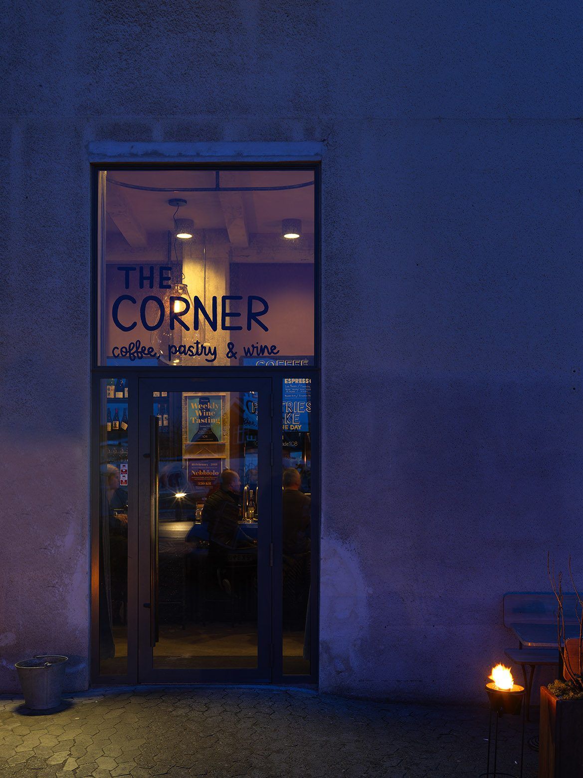 The Corner at 108 Copenhagen bar interior