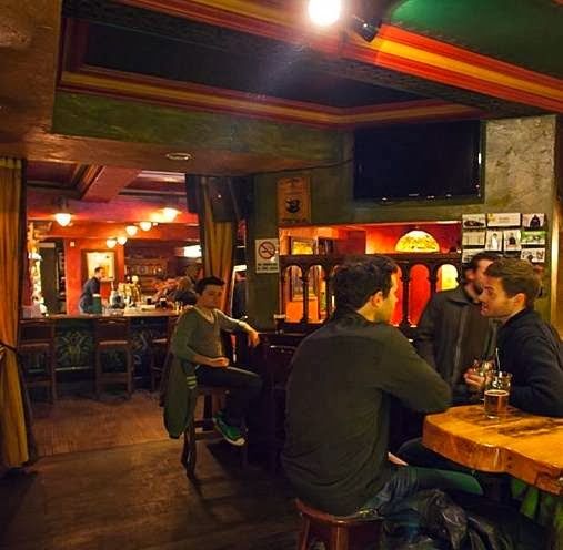 The Globe Irish Pub Copenhagen bar interior