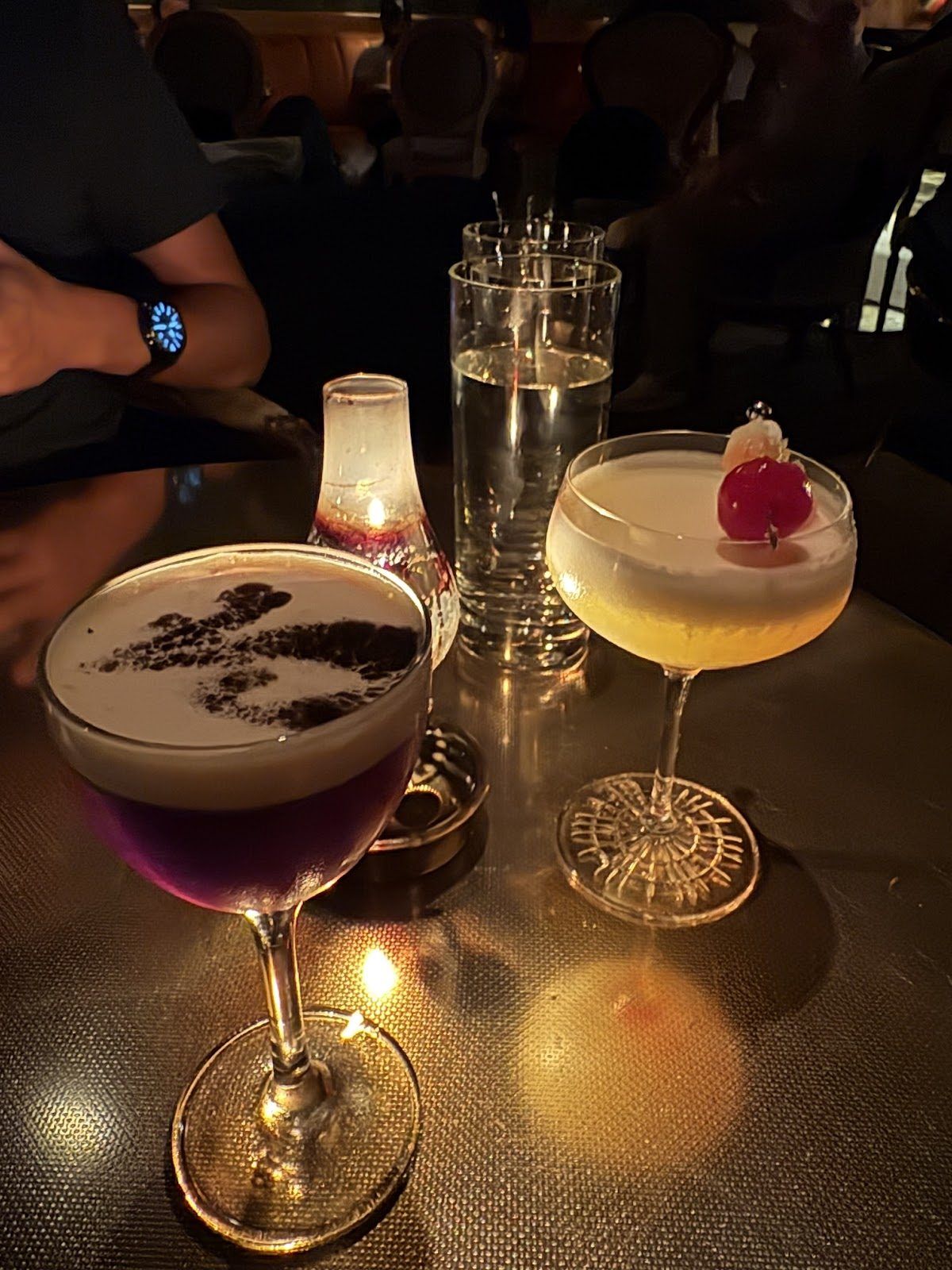 Second Floor at Whitehall Exchange cocktail at the bar