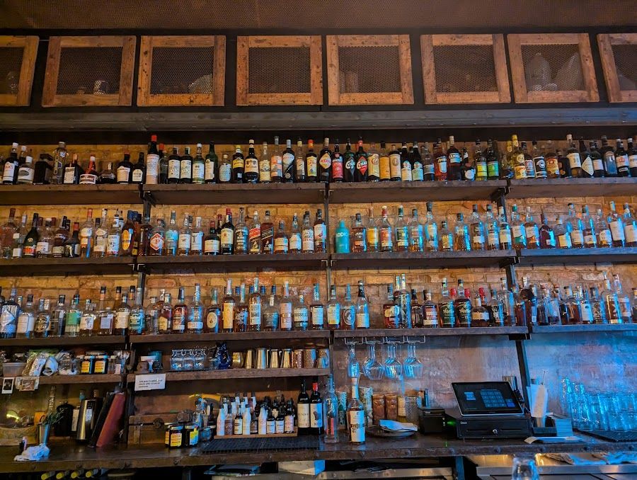 Armoury D.E. cocktail at the bar