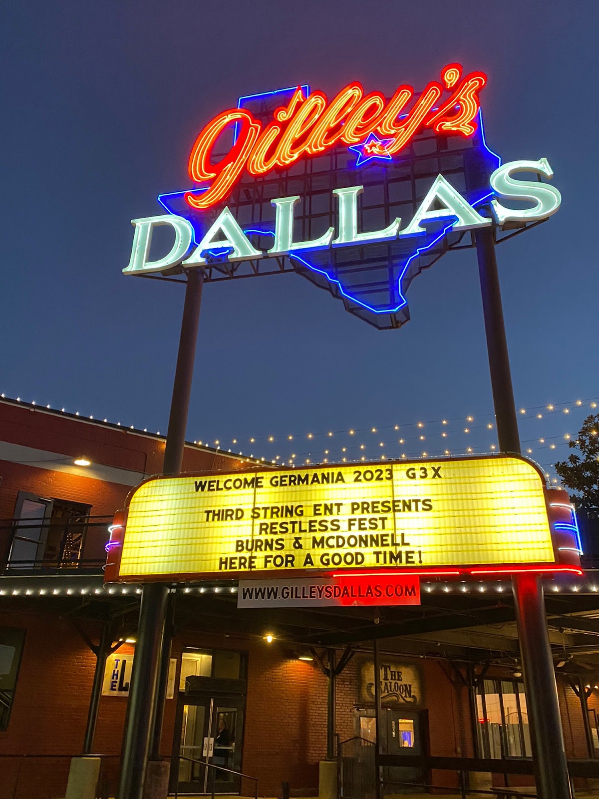 Gilley's Dallas, Dallas