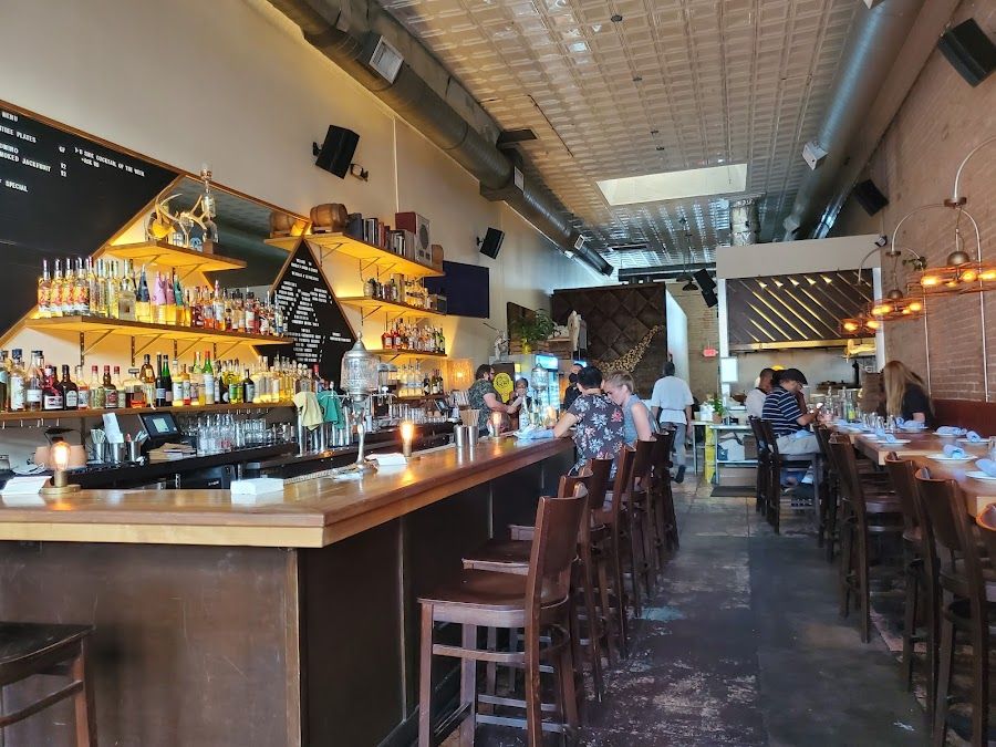 Shoals Sound & Service cocktail at the bar