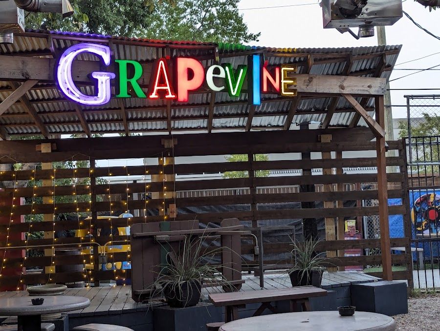 The Grapevine Bar cocktail at the bar