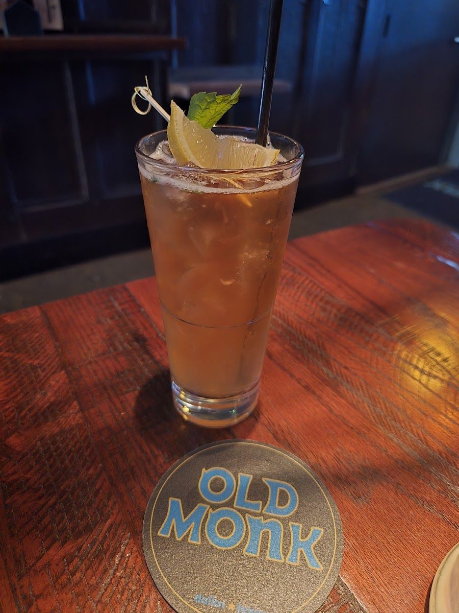 The Old Monk bar service