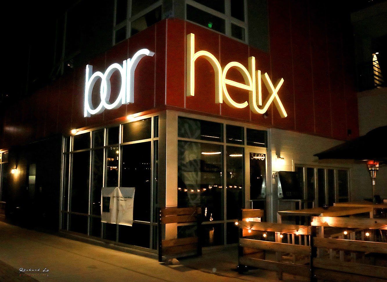 Bar Helix Denver bar interior