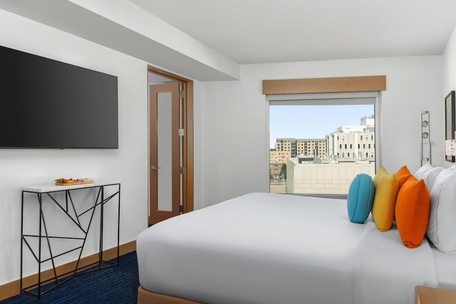 Rooftop at the Art Hotel Denver interior
