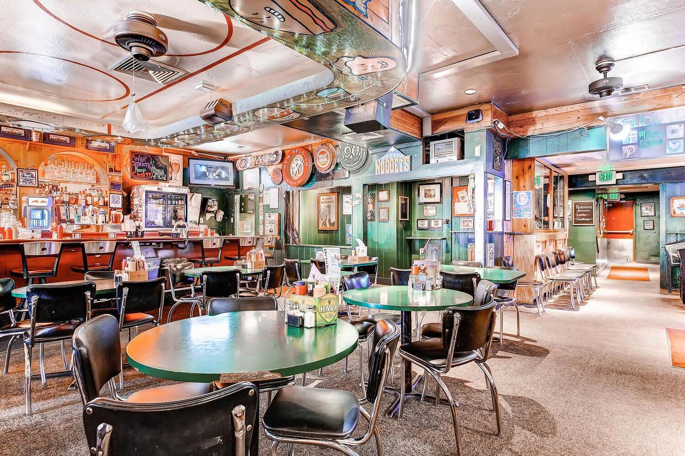 The Cherry Cricket dive bar interior, Cherry Creek Denver
