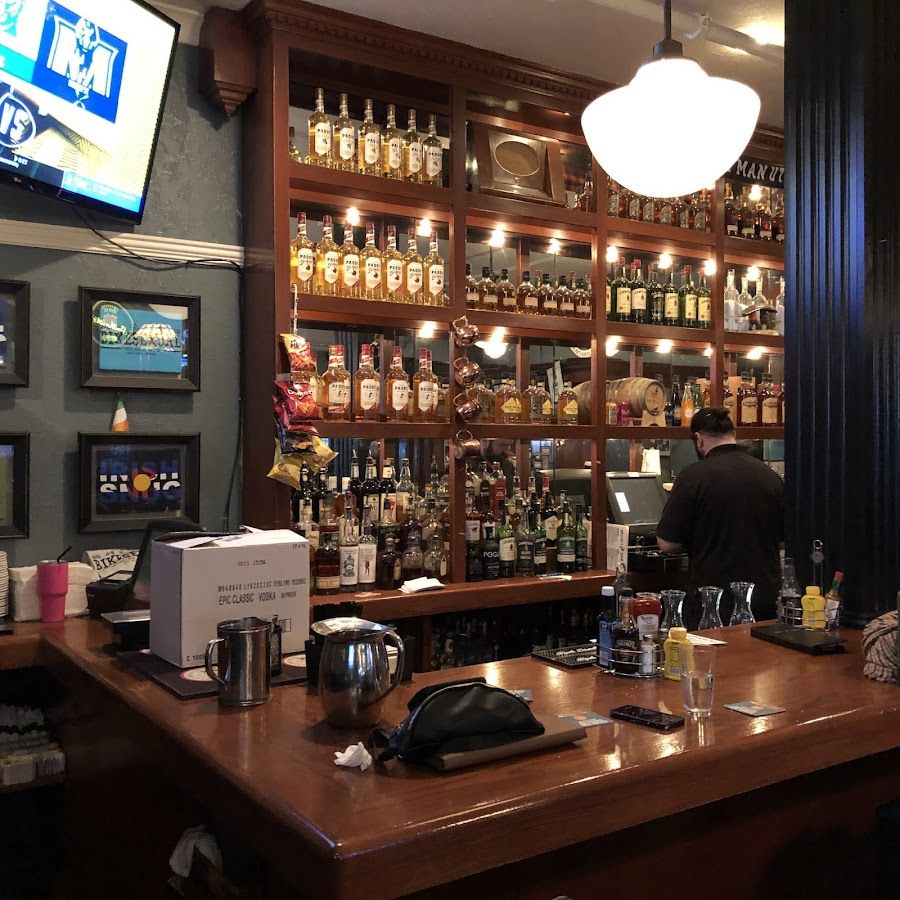 The Irish Snug cocktail at the bar