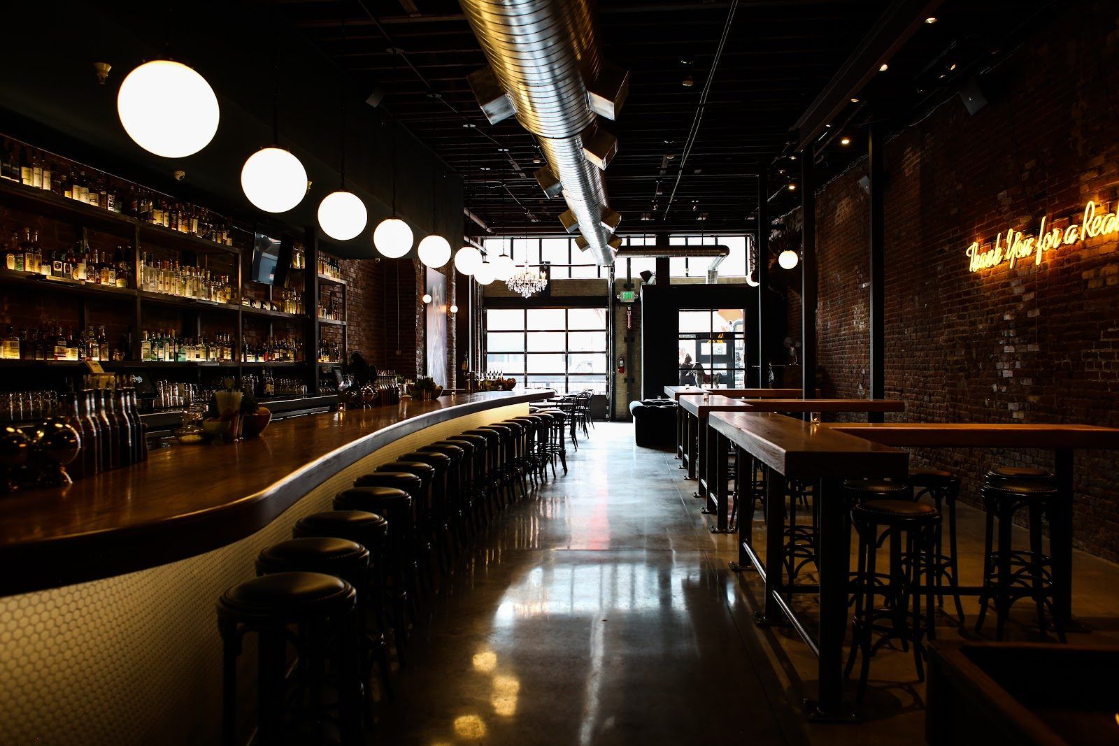 The Pony Up Denver bar interior
