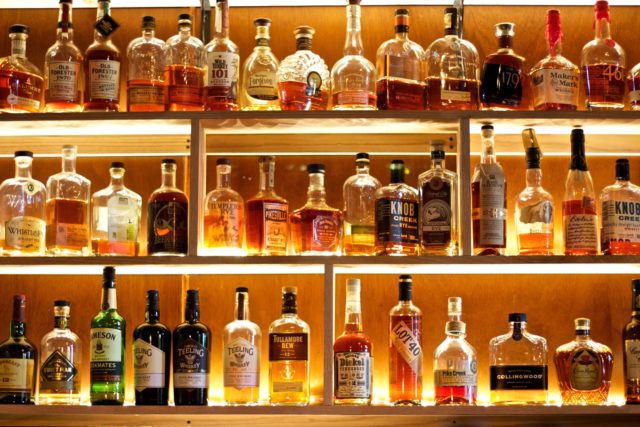 The Whisky Parlor Detroit bar interior