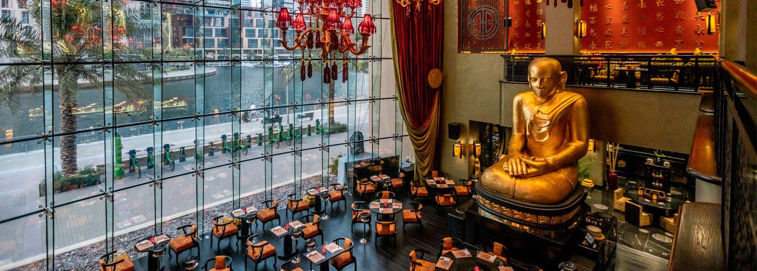 Buddha Bar Dubai Dubai bar interior