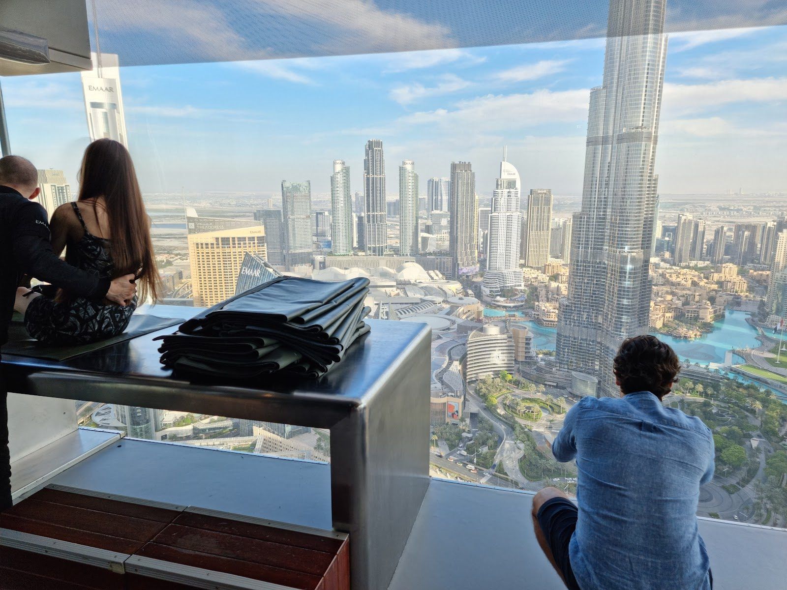 The Sky View Burj Khalifa Bar Dubai bar interior