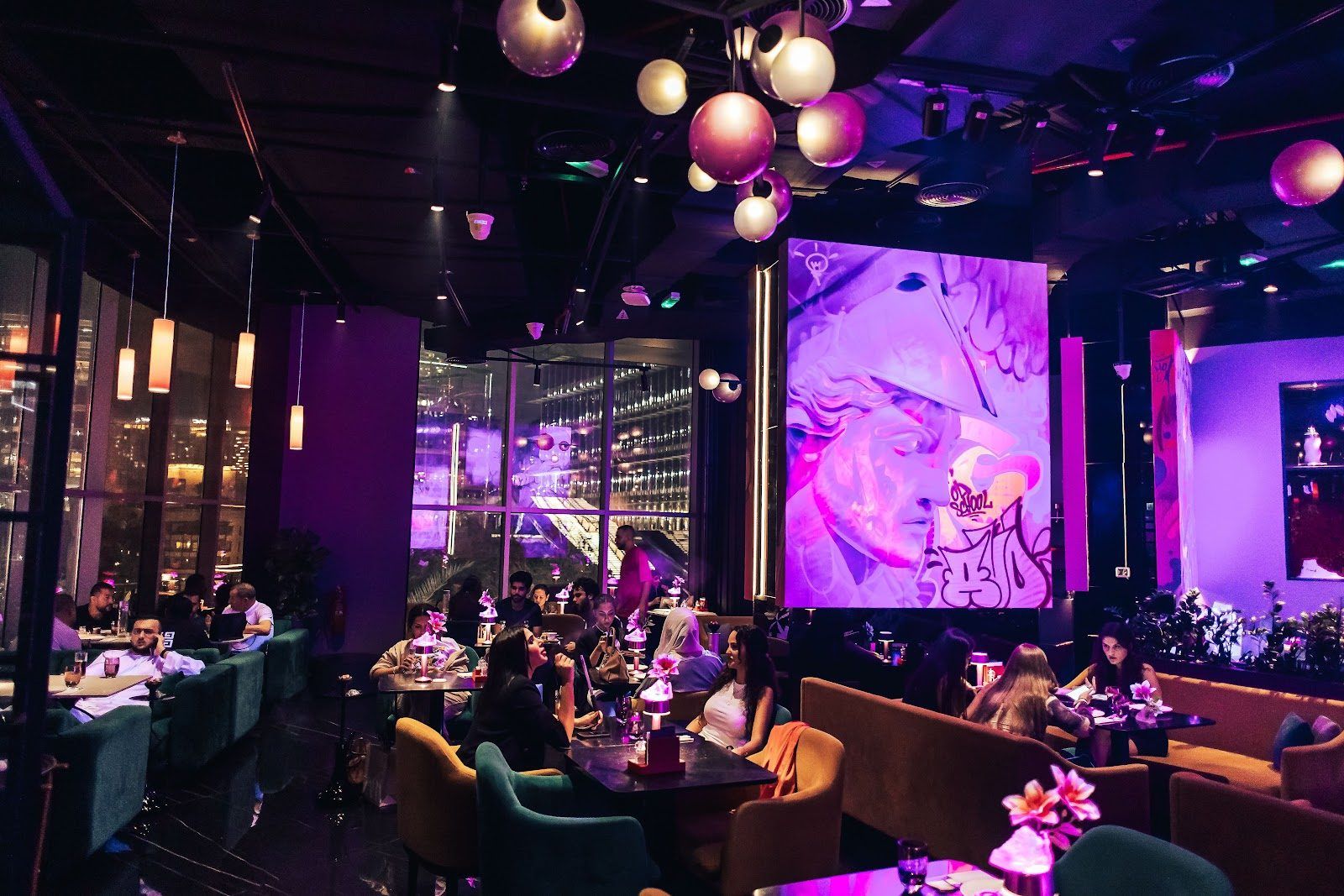 TROVE Dubai bar interior