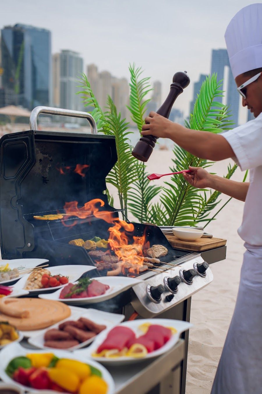 Zero Gravity Beach Club Dubai interior