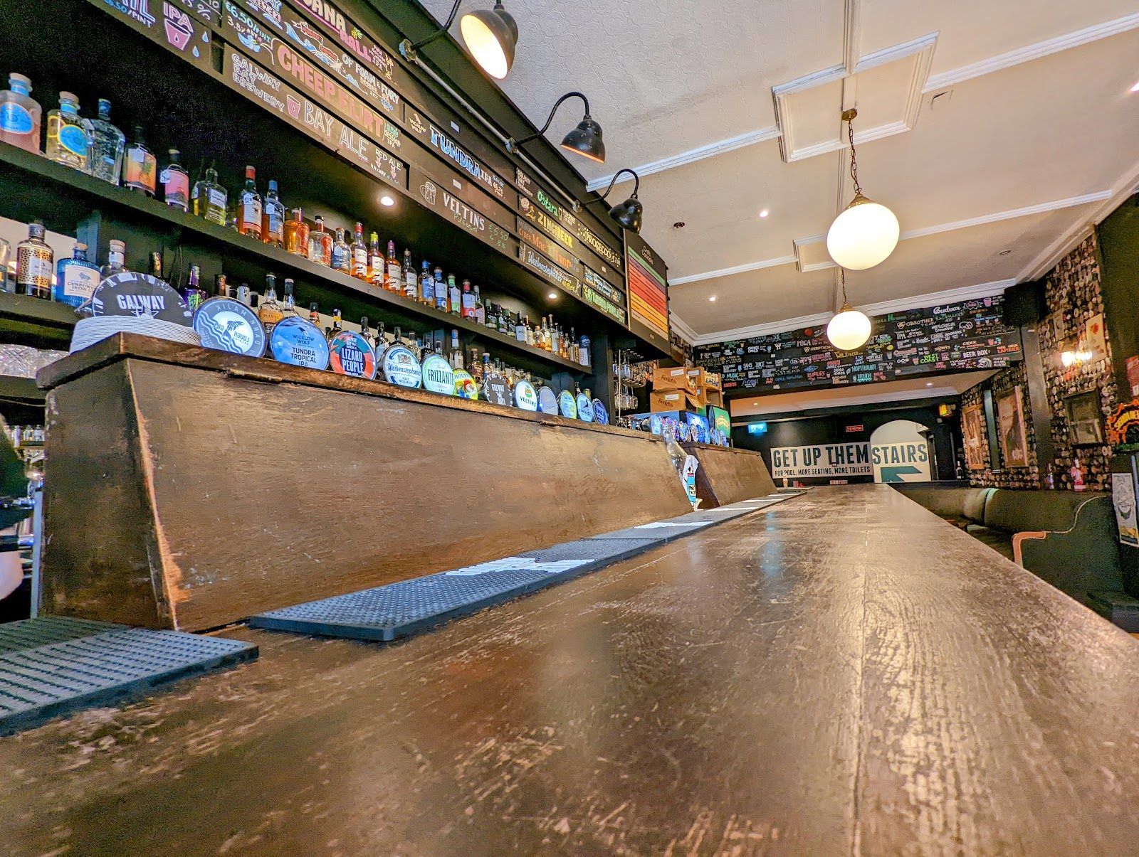 Galway Bay Brewery Against the Grain Dublin bar interior