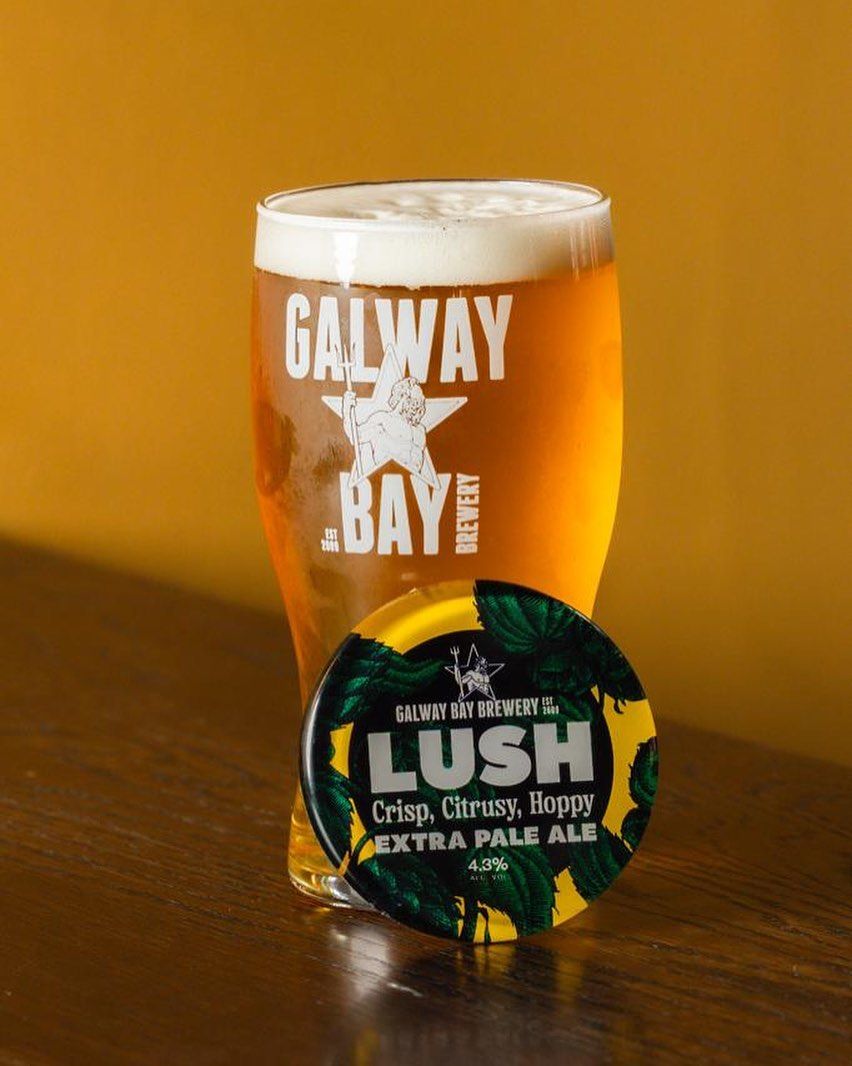 Galway Bay Brewery Against the Grain cocktail at the bar