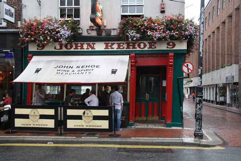 Kehoe's Dublin bar interior