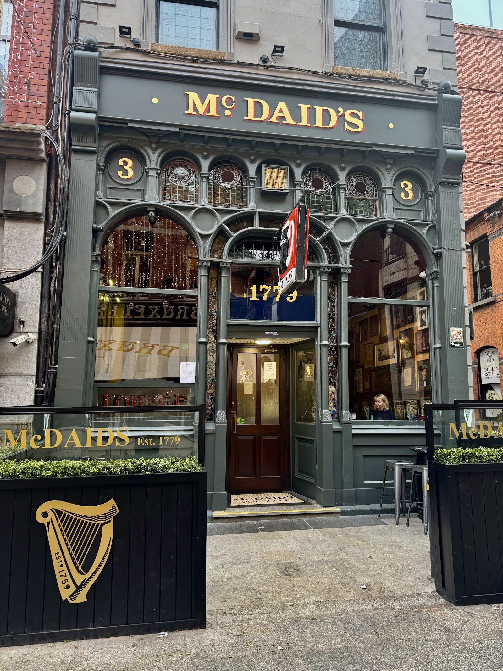 McDaid's Dublin bar interior