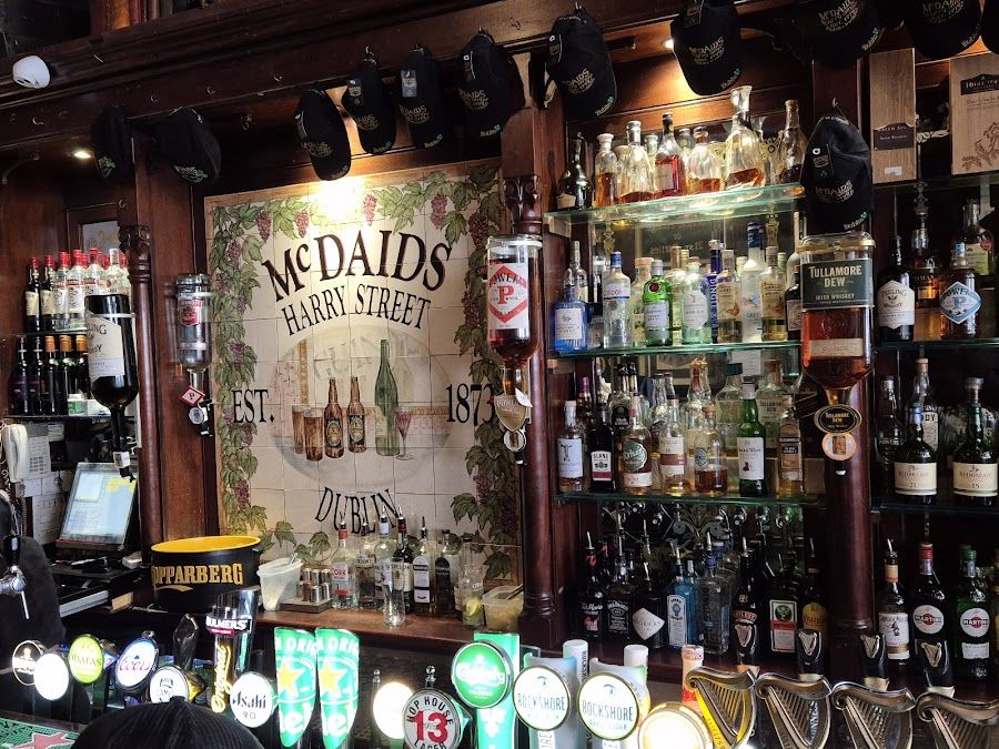 McDaid's cocktail at the bar