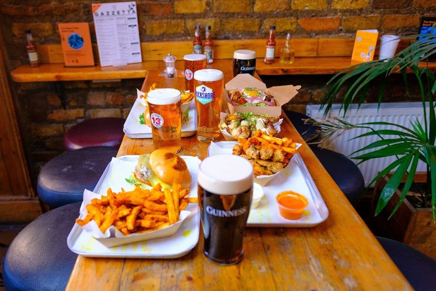 The Back Page Pub Dublin interior