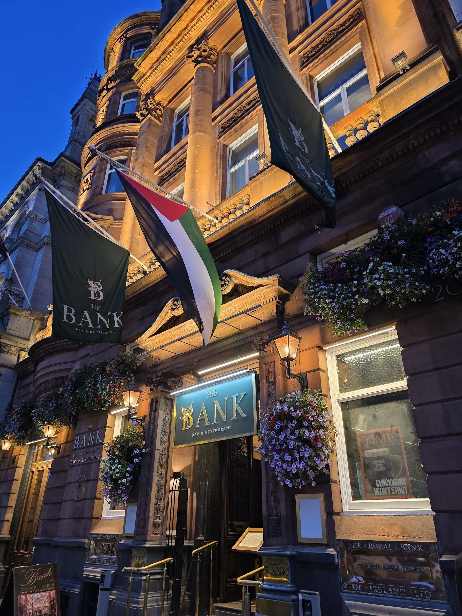 The Bank on College Green Dublin bar interior