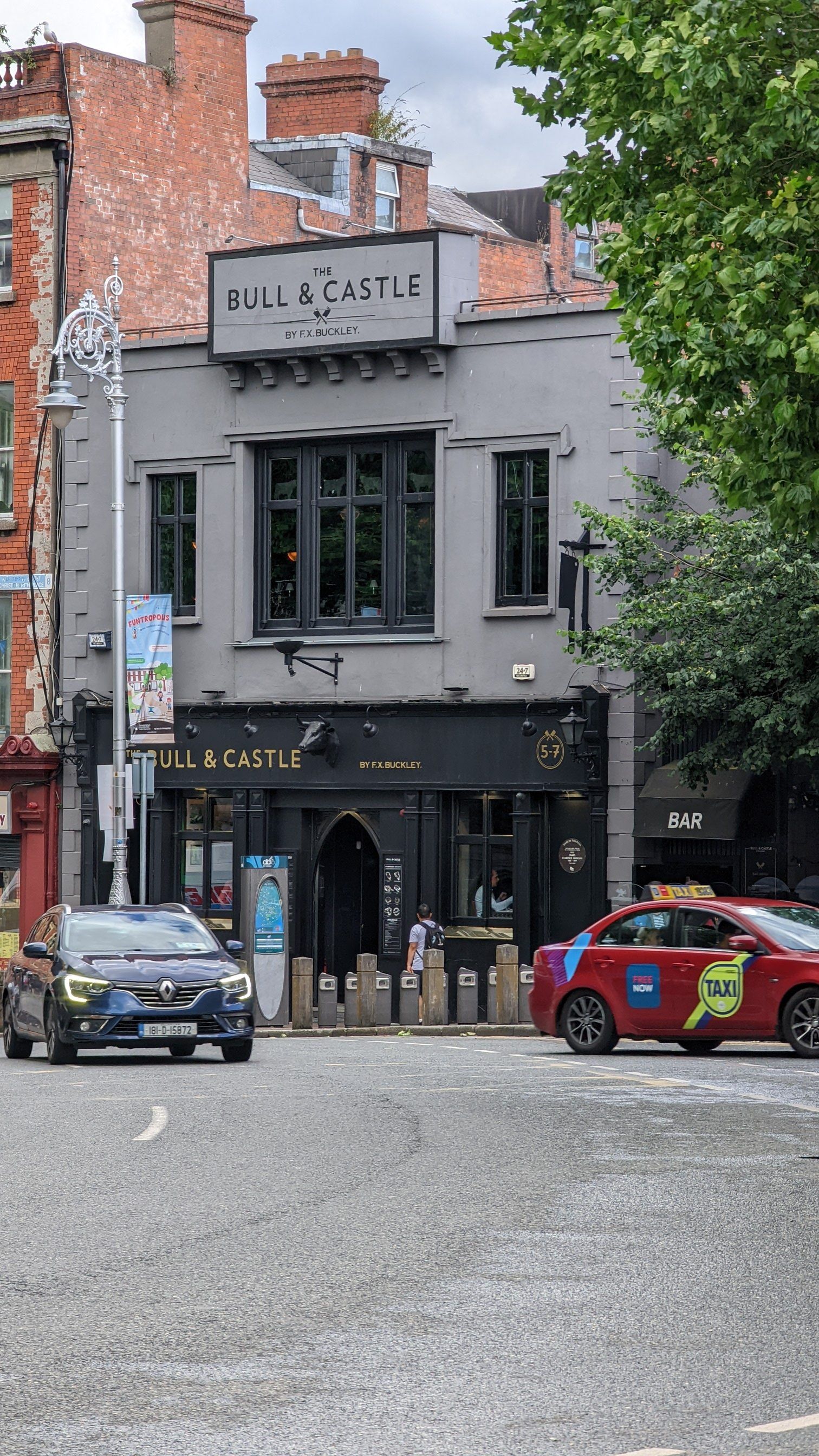 The Bull and Castle Dublin bar interior