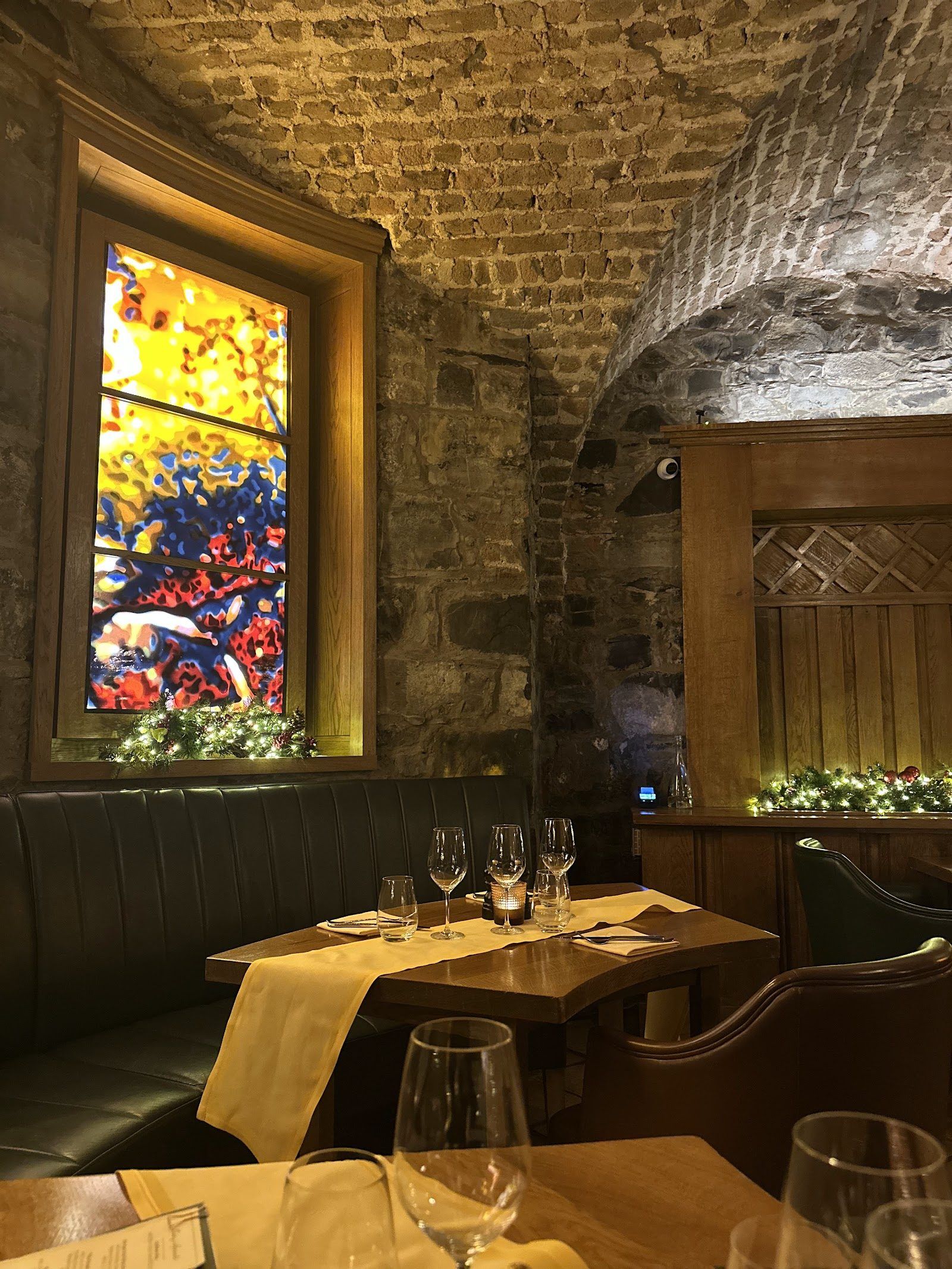 The Cellar Bar at Merrion Hotel Dublin bar interior