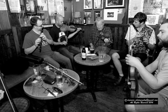 The Cobblestone Dublin bar interior
