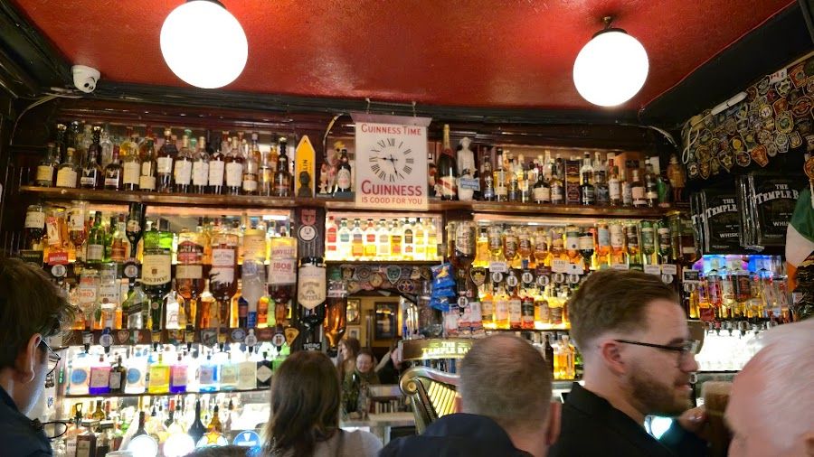 The Temple Bar Pub Dublin interior