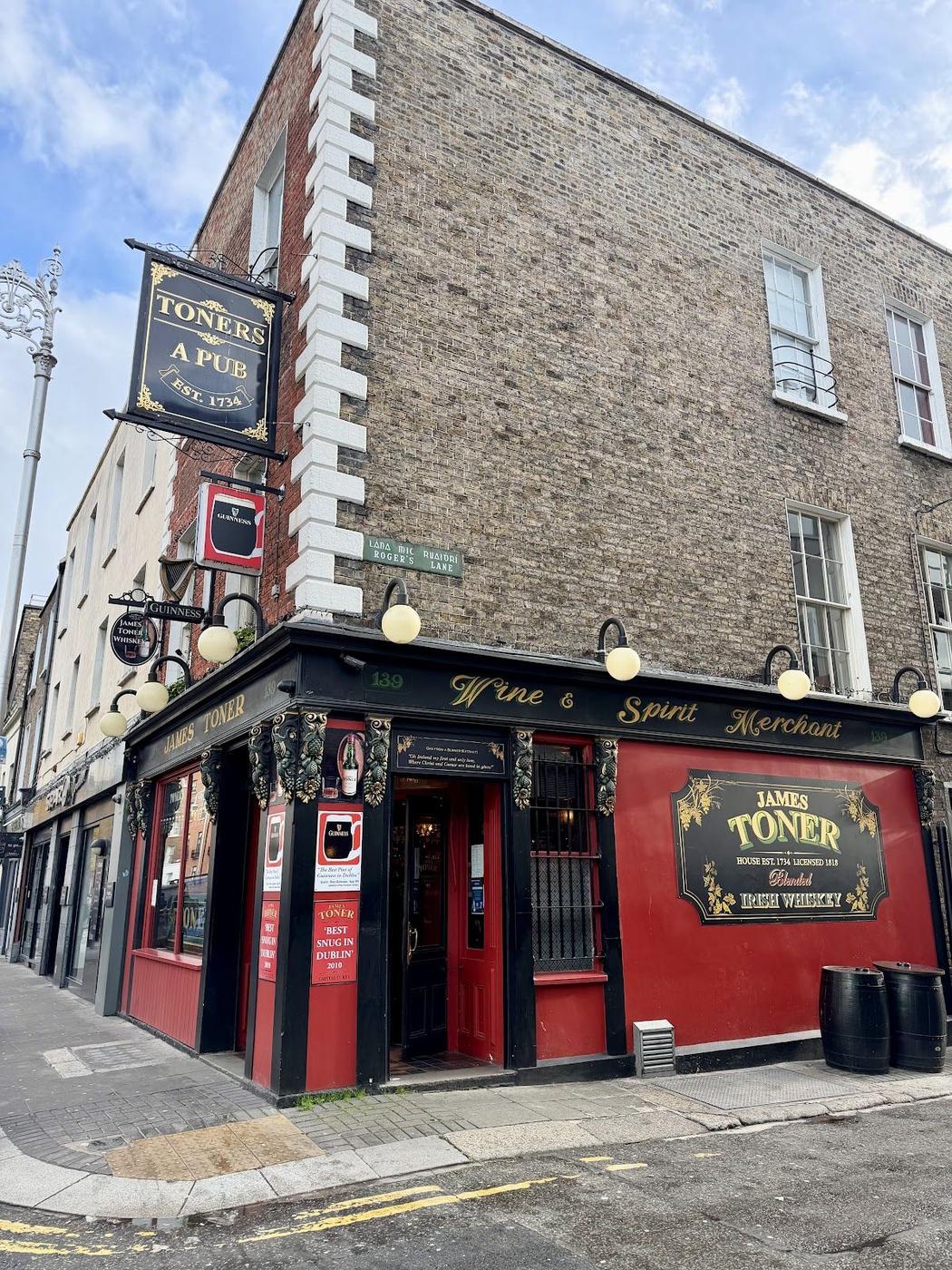 Toners, Dublin