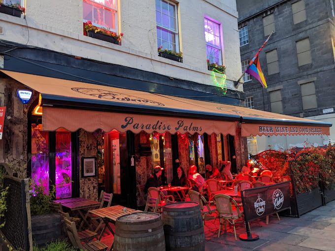 The Jolly Judge Edinburgh bar interior