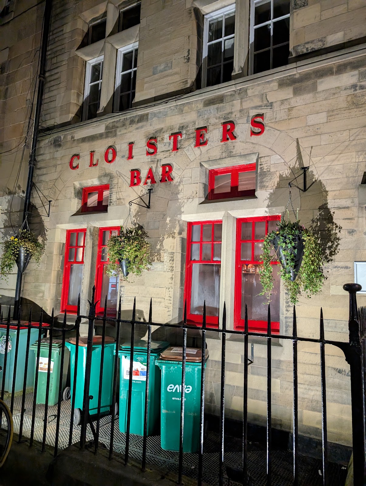 Cloisters Bar, Edinburgh