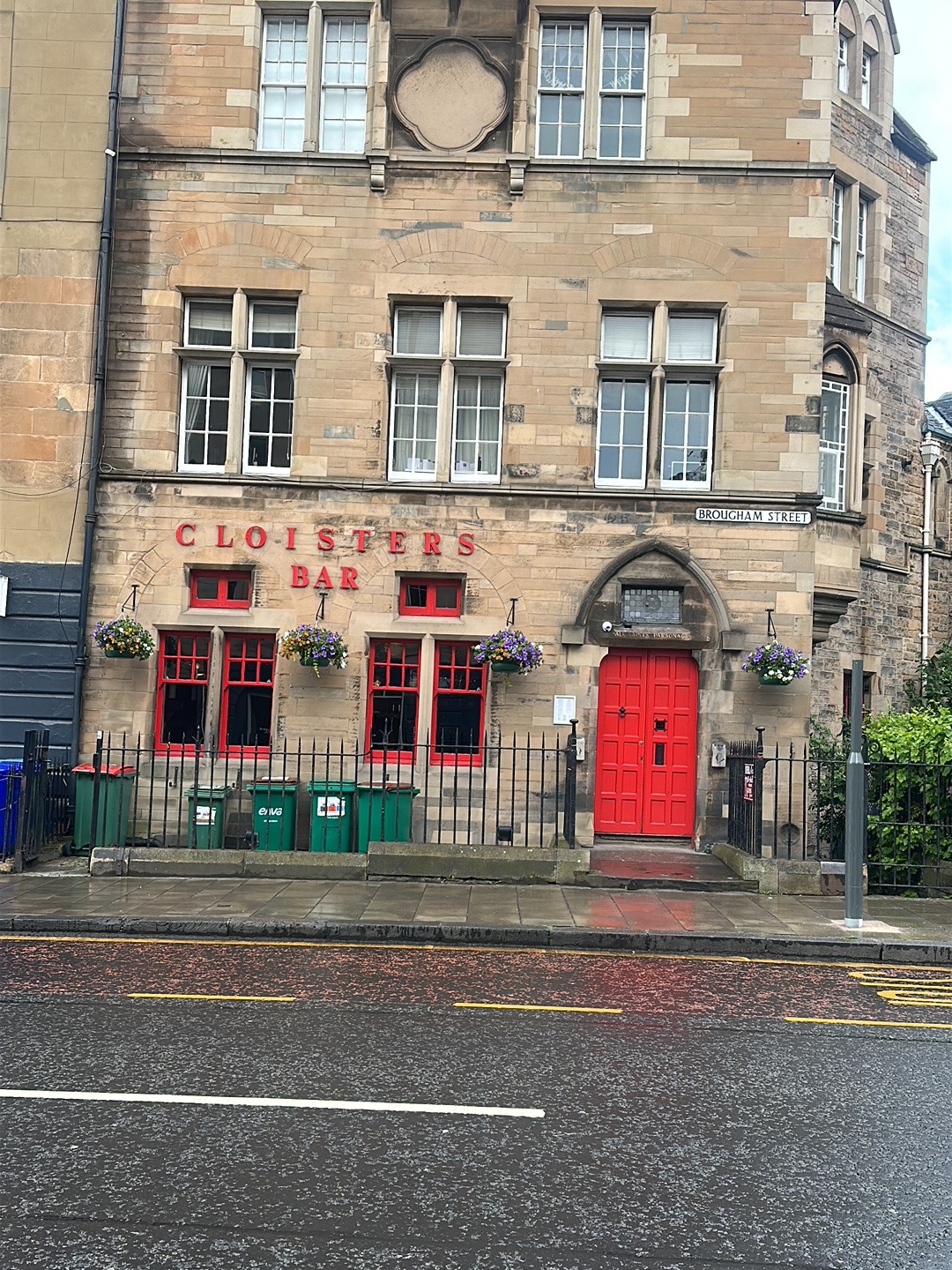 Cloisters Bar, Edinburgh