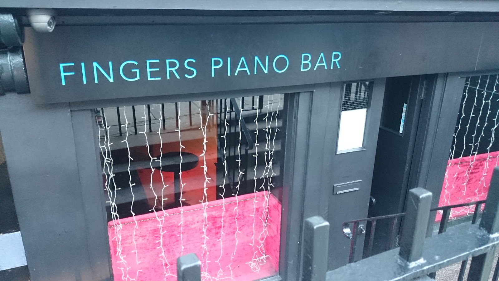 Fingers Piano Bar basement live music room off Frederick Street, Edinburgh