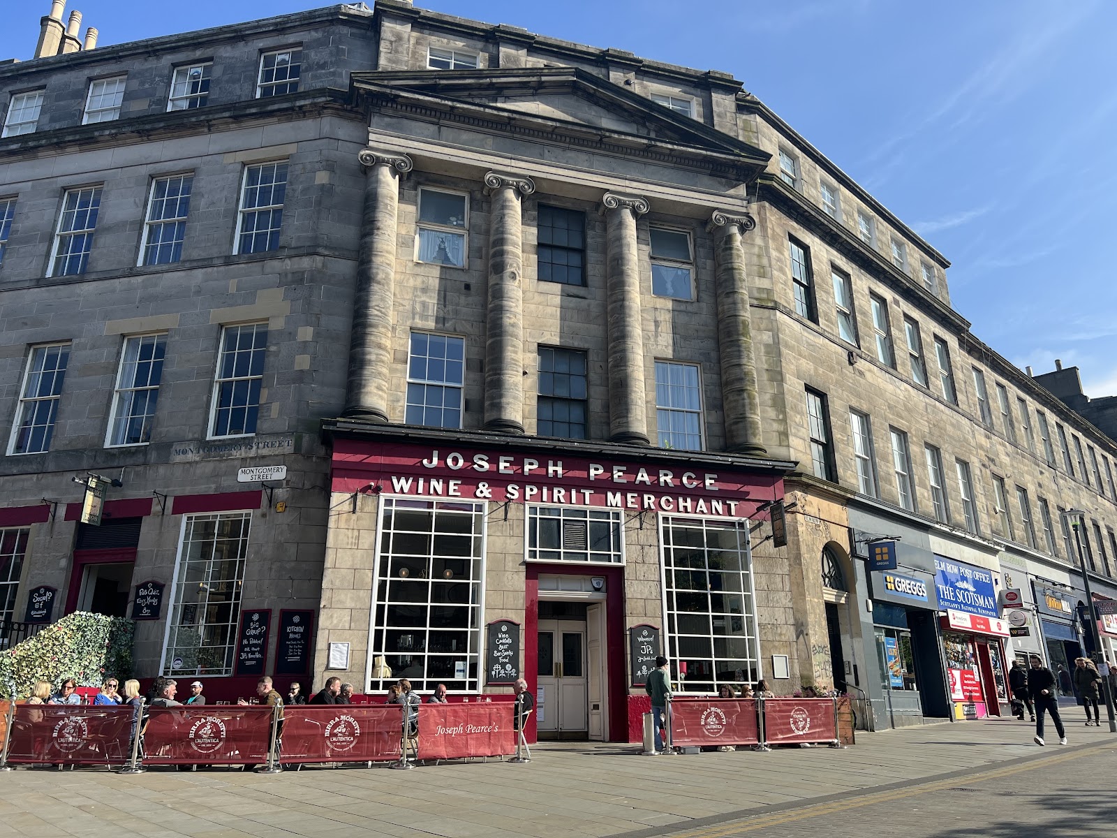 Joseph Pearce's, Edinburgh